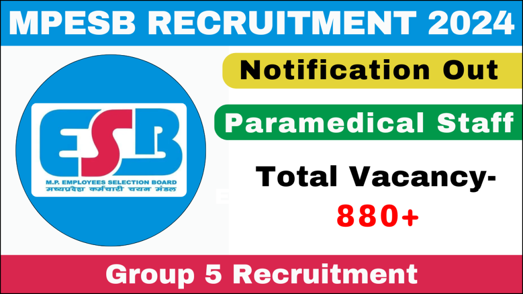 MPPEB Group 5 Recruitment 2024