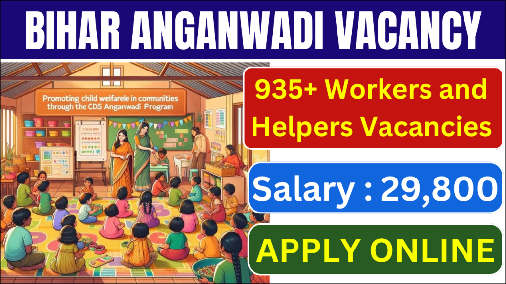 Bihar Anganwadi Recruitment 2024