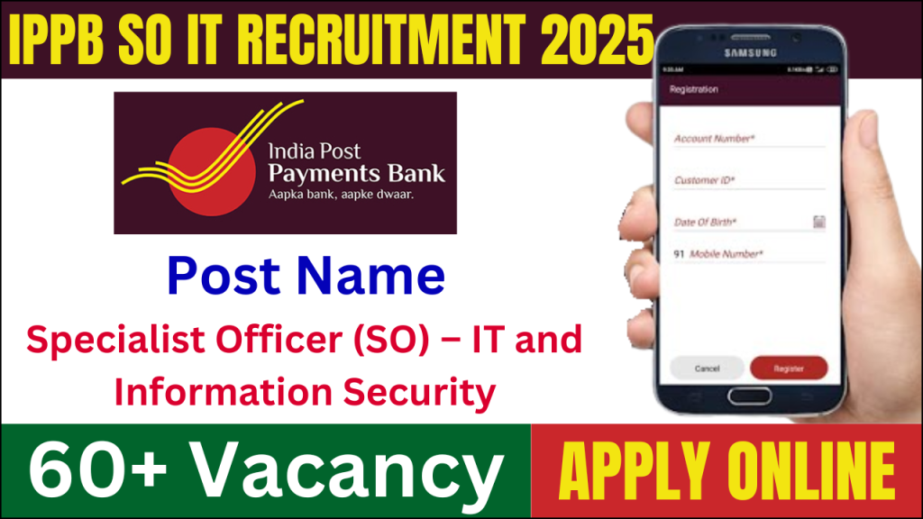 IPPB SO IT Recruitment 2025